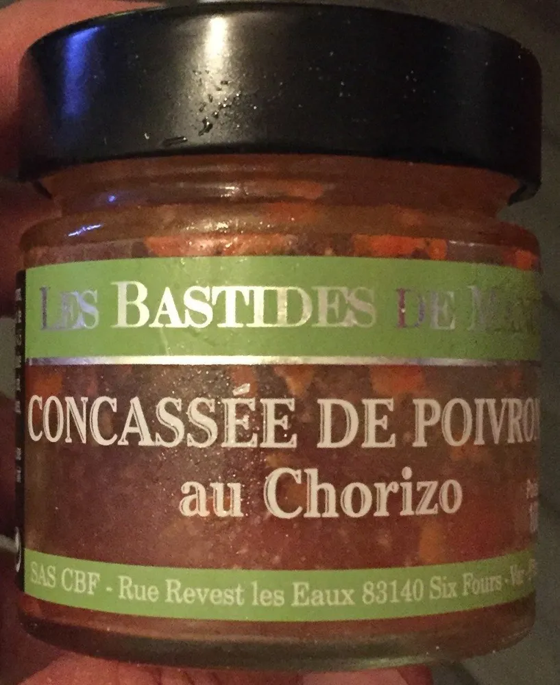 Concassée de poivrons au chorizo