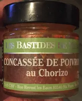 Concassée de poivrons au chorizo