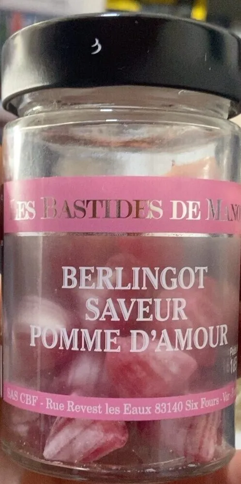 Berlingot saveur pomme d’amour