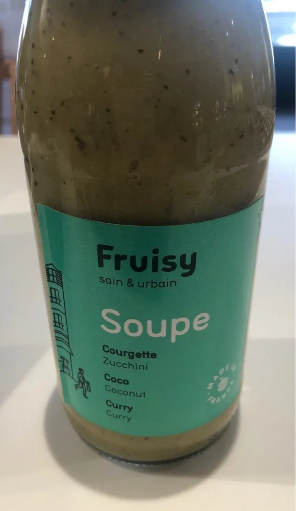 Soupe courgette coco