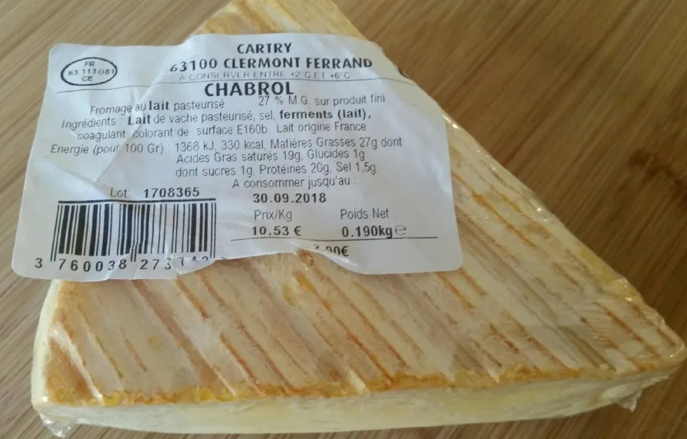 Chabrol frais emballe