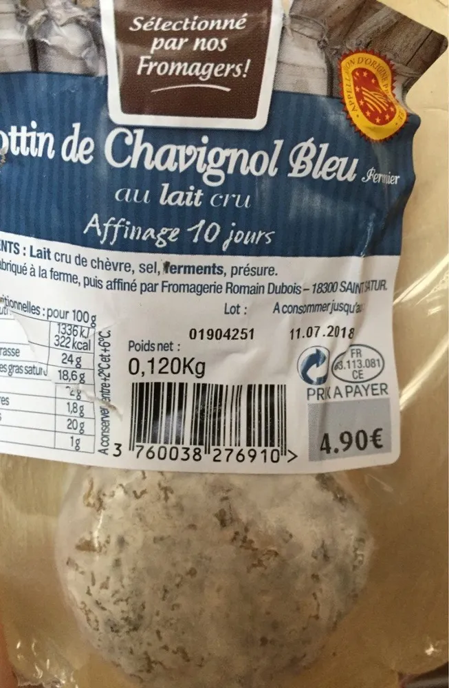 Crottin de Chavignol Bleu