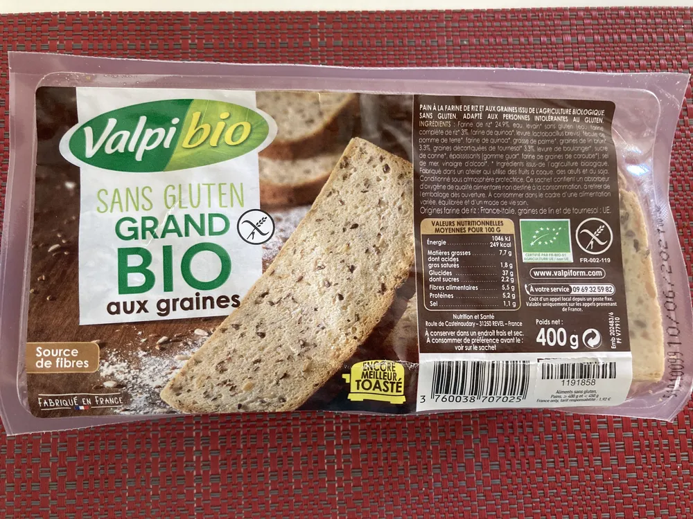 Grand bio aux grains