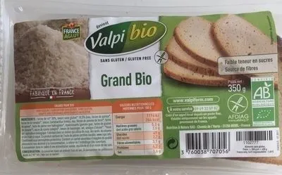 Le Grand - Pain Bio - 350 G - Valpibio
