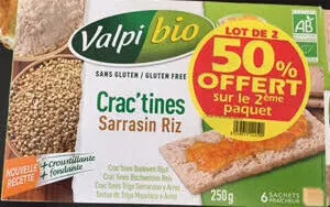 Crac'tine sarrazin / riz