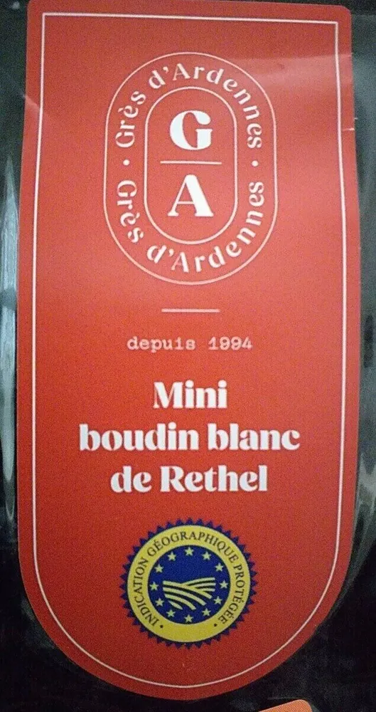 Mini boudins blancs de Rethel