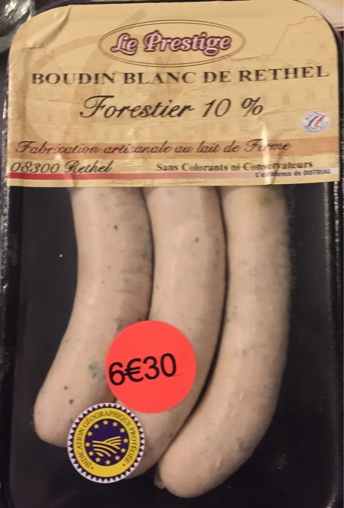 Boudin blanc de rethel