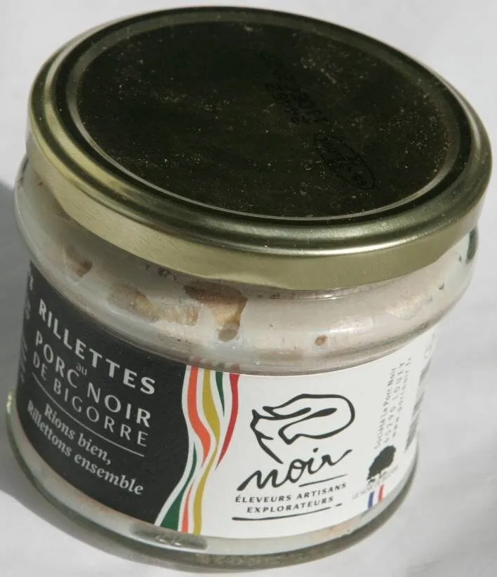 Rillettes au porc noir de Bigorre