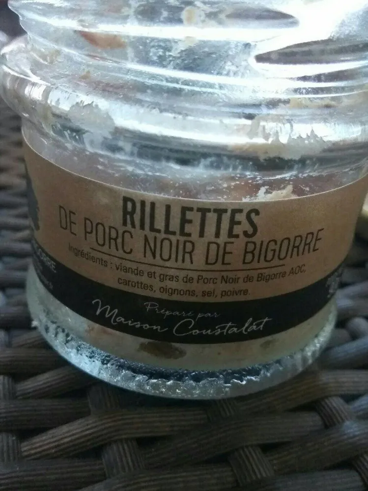 Rillettes de porc noir de bigorre