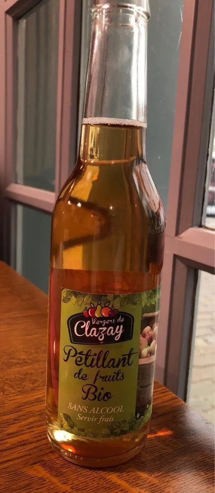 Pétillant de fruits bio