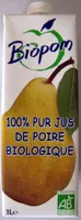 100 % Pur Jus de Poire Biologique