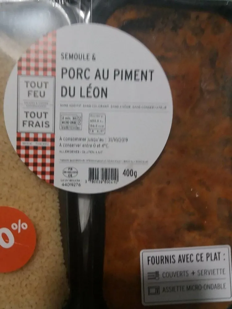 Porc au piment du Léon