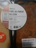 Porc au piment du Léon