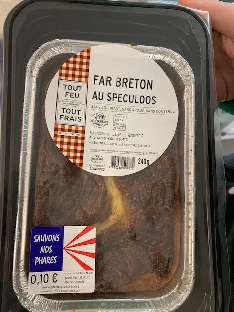 Far Breton au Spéculoos