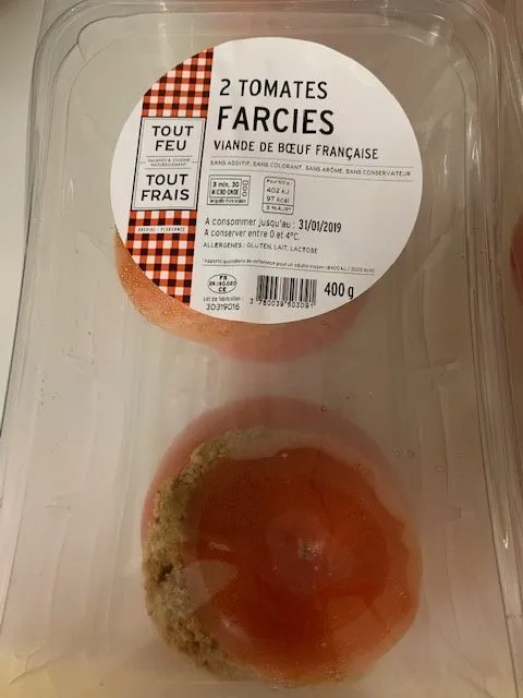 2 tomates farcies