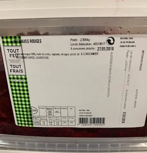 Beterraves rouges