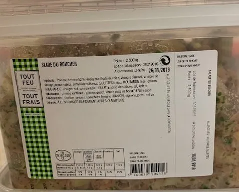 Salade du boucher