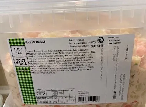 Salade à l'irlandaise