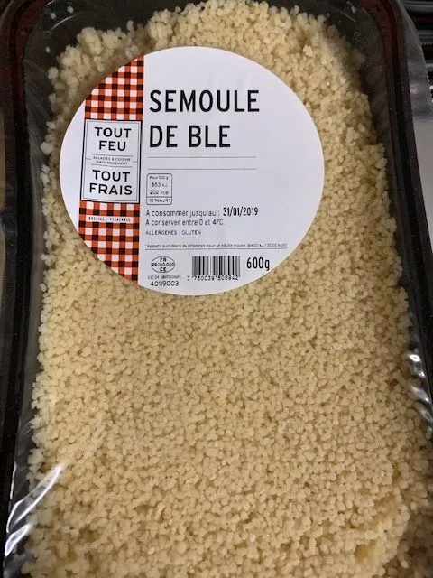 Semoule de blé