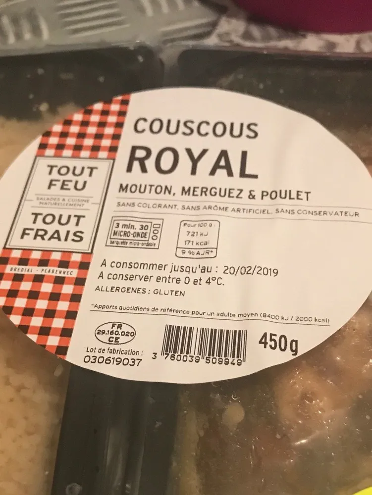 Couscous royal
