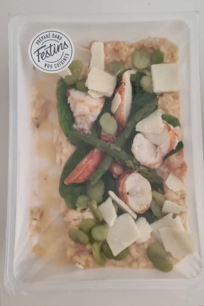 Risotto crémeux à la sicilienne, homard