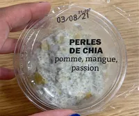 Perles de chia pomme mangue passion