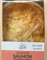 Quiche saumon brocolis
