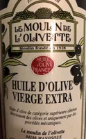 Huile d'olive Le moulin de l'Olivette