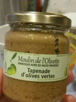 Tapenade d'olives vertes