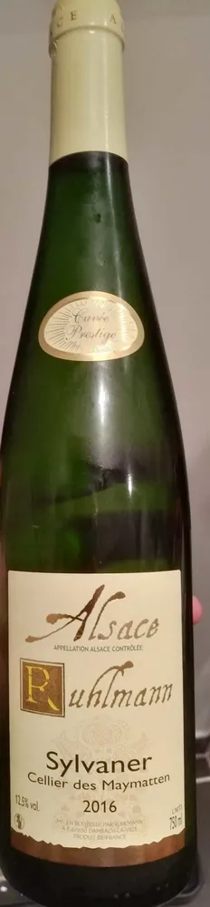 Sylvaner - Cellier des Maymatten