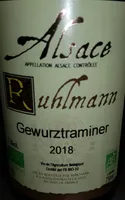 Vin blanc bio d'Alsace