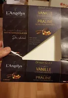 Crème glacée vanille praliné