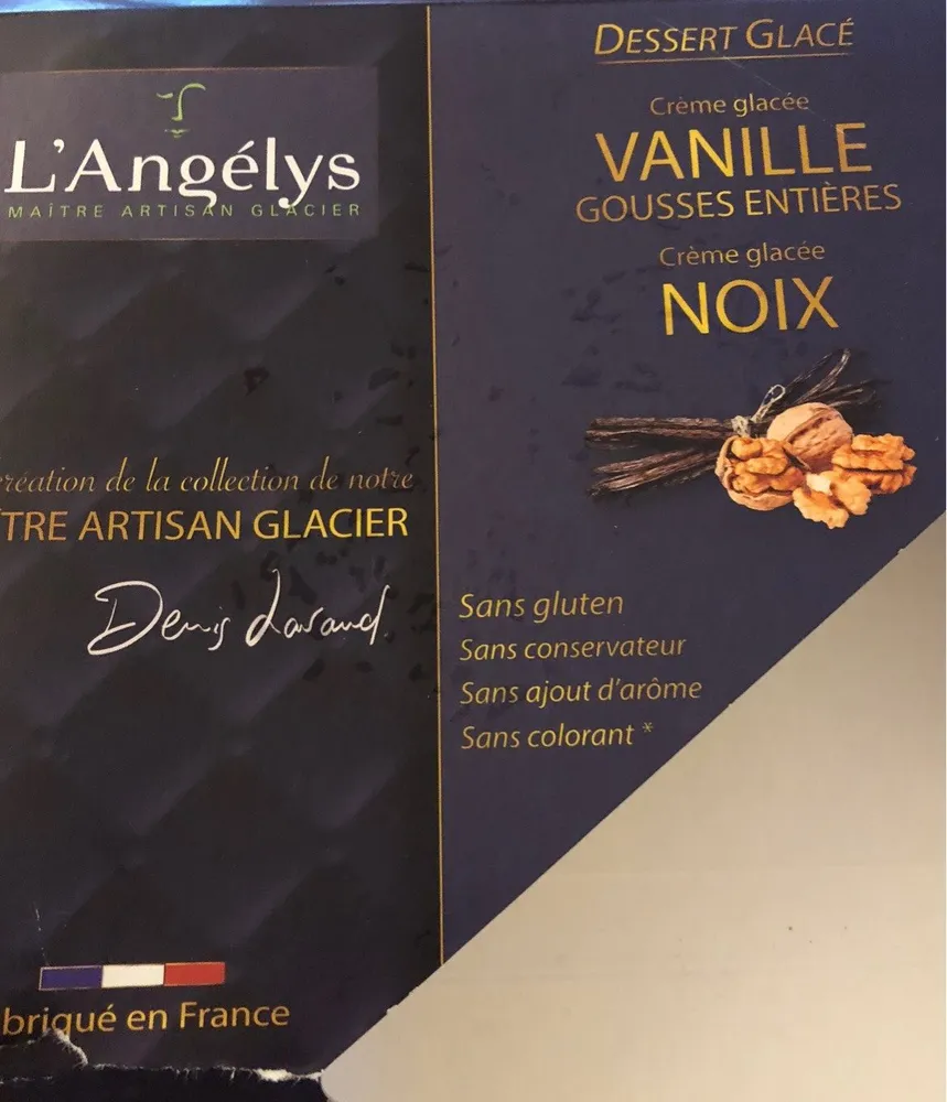 Dessert glacé