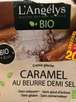 Crème glacée Caramel au beurre demi sel