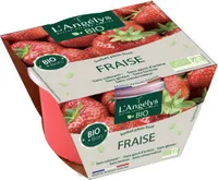 Sorbet plein fruit Fraise BIO