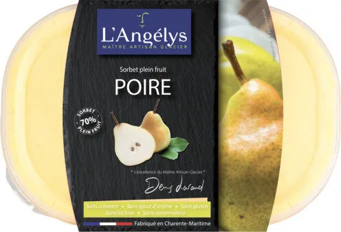 Sorbet plein fruit Poire