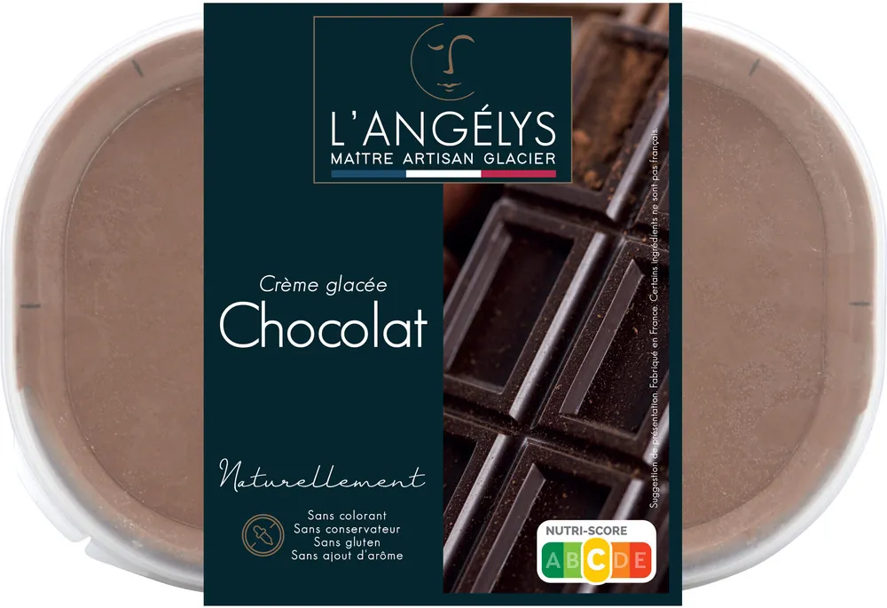 Crème glacée Chocolat 450G/750ml