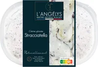 Crème glacée Stracciatella aux copeaux de chocolat 500G/750ml