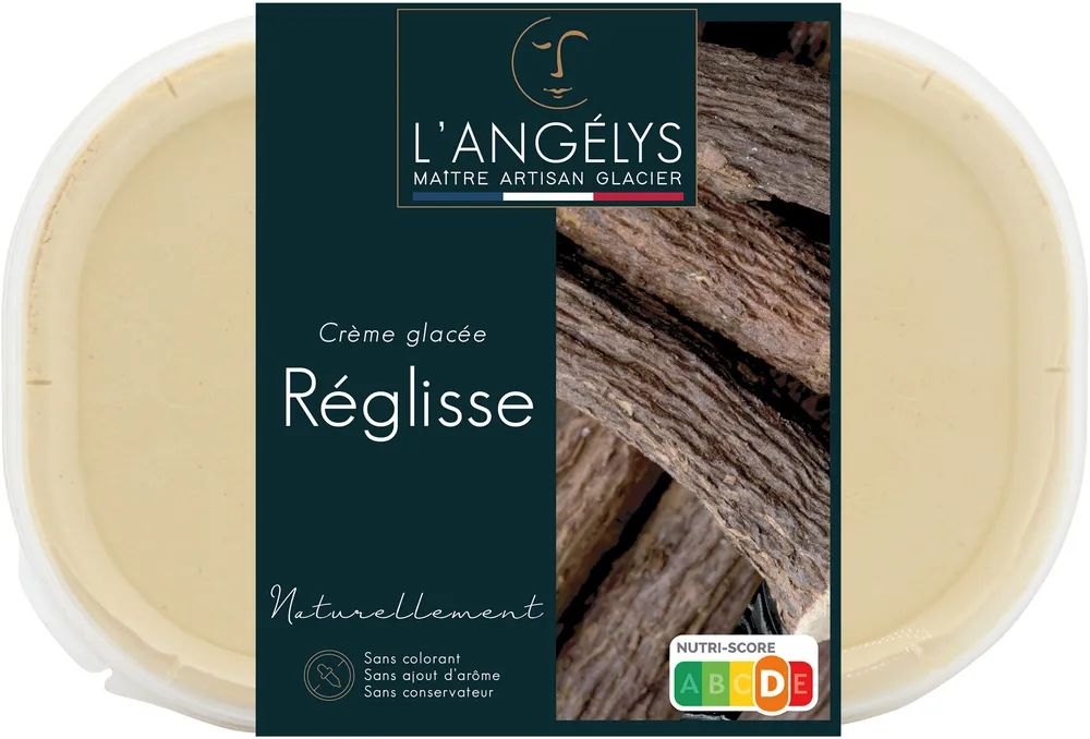 Crème glacée Réglisse 450G/750ml