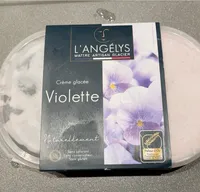 Crème glacée violette
