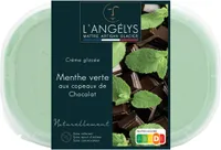 Crème glacée Menthe verte aux copeaux de chocolat 500G/750ml