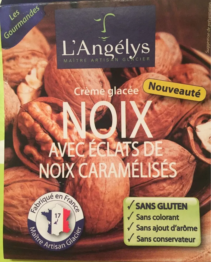Crème glacée noix