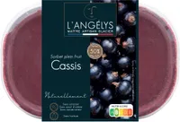 Sorbet plein fruit Cassis 500G/750ml 2022