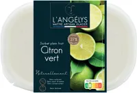 Sorbet plein fruit Citron vert 500G/750ml 2022