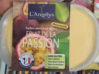 Sorbet plein fruit Fruit de la passion (45%) 750