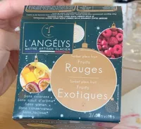 Sorbet plein fruit rouge