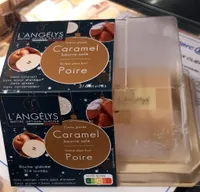 Bûche glacée caramel beurre salé