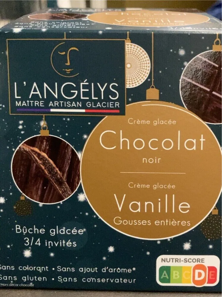 Buche Glacée Vanille Chocolat