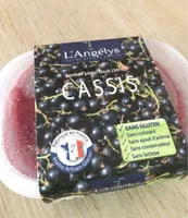 Sorbet plein fruit cassis (50%)
