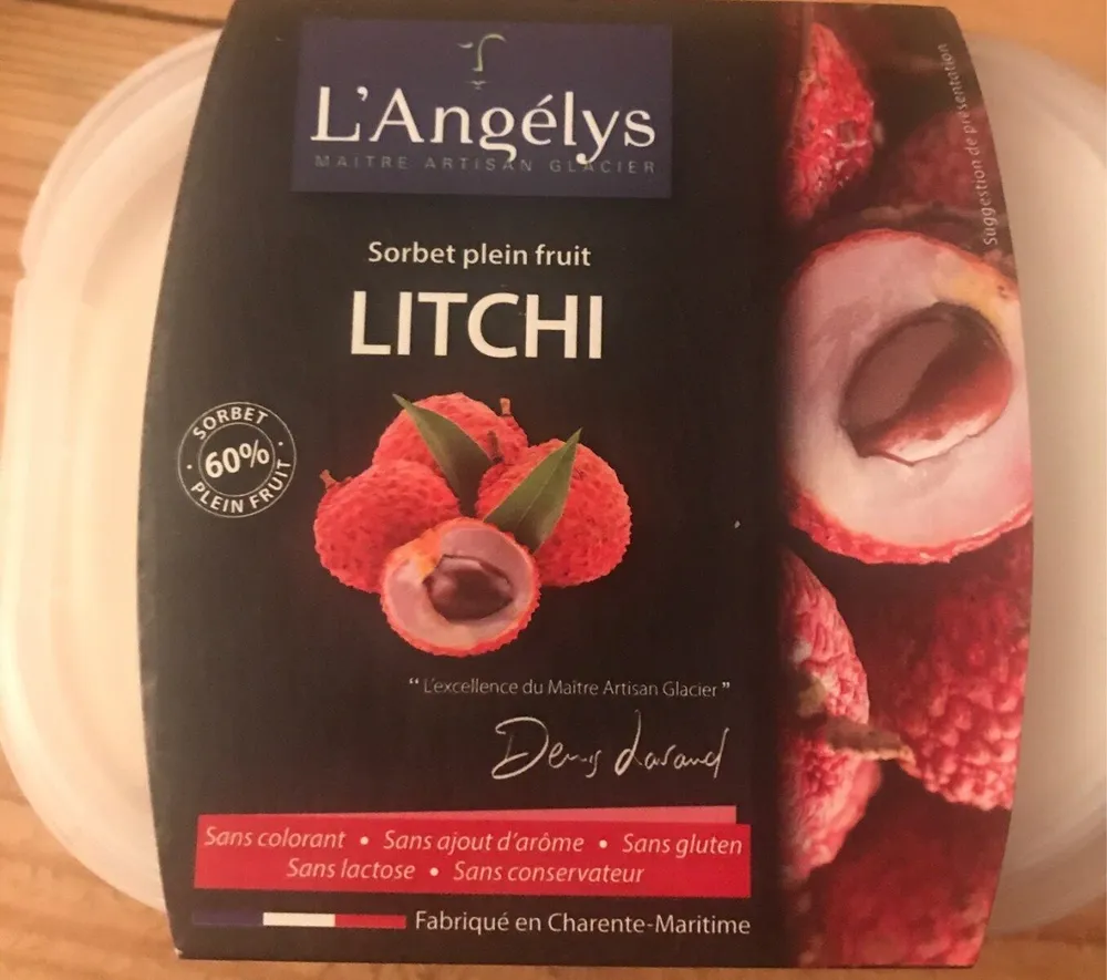 Sorbet litchi
